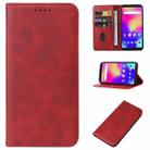 For TCL Ion Z Magnetic Closure Leather Phone Case(Red) - 1