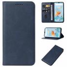 For UMIDIGI G5 / G5A Magnetic Closure Leather Phone Case(Blue) - 1