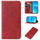 For UMIDIGI G5 Mecha Magnetic Closure Leather Phone Case(Red) - 1