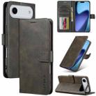 LC.IMEEKE Calf Texture Horizontal Flip Leather Case For iPhone 17 Air(Grey) - 1