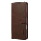 LC.IMEEKE Calf Texture Horizontal Flip Leather Case For iPhone 17 Pro Max(Brown) - 2