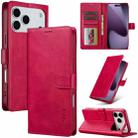 LC.IMEEKE Calf Texture Horizontal Flip Leather Case For iPhone 17 Pro Max(Red) - 1