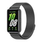 For Samsung Galaxy Fit 3 Mijobs Milan Magnetic Metal Watch Band(Black) - 1