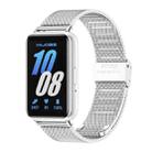 For Samsung Galaxy Fit 3 Mijobs Milan Buckle Metal Watch Band(Silver) - 1