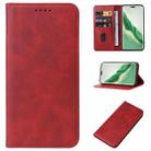 For Honor Magic6 Pro Magnetic Closure Leather Phone Case(Red) - 1