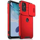 For Motorola Moto G 5G 2023 Sliding Camshield TPU + PC Phone Case(Red) - 1