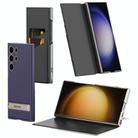For Samsung Galaxy S25 Ultra 5G GKK Triumph Ultra-Thin Flip Leather Case without Pen(Purple) - 2