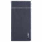 For Samsung Galaxy S25 Ultra 5G GEBEI Top-grain Horizontal Flip Leather Phone Case(Blue) - 2