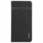 For Samsung Galaxy S25 Ultra 5G GEBEI Top-grain Horizontal Flip Leather Phone Case(Black) - 2
