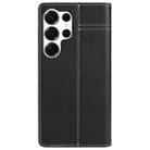 For Samsung Galaxy S25 Ultra 5G GEBEI Top-grain Horizontal Flip Leather Phone Case(Black) - 3