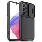 For Samsung Galaxy A53 5G Sliding Camshield TPU + PC Phone Case(Black) - 1