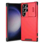 For Samsung Galaxy S23 Ultra 5G Sliding Camshield TPU + PC Phone Case(Red) - 1