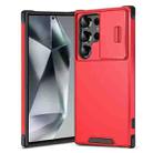 For Samsung Galaxy S24 Ultra 5G Sliding Camshield TPU + PC Phone Case(Red) - 1