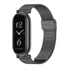 For Xiaomi Mi Band 8 Mijobs GT4 Milan Buckle Metal Watch Band(Black) - 1