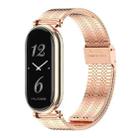 For Xiaomi Mi Band 8 / 9 / 9 NFC Mijobs GT4 Metal Watch Band(Rose Gold) - 1