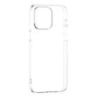 For iPhone 15 Pro Max ZGA Clear TPU Shockproof Phone Case(Transparent) - 1