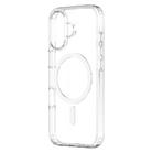 For iPhone 16 Plus ZGA Magsafe Clear PC Hybrid TPU Phone Case(Transparent) - 1