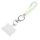 Multifunctional Phone Case Lanyard Mobile Phone Colorful Keychain Pendant(Green) - 1