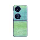 For Huawei Pocket 2 Illusory Color Leather Texture PC Phone Case(Green) - 1
