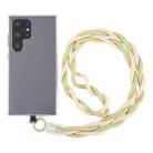 Universal Mobile Phone Anti-lost Twists Long Lanyard(Khaki Green) - 1