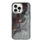 For iPhone 13 Pro Illustration Pattern Radiation Design Full Coverage Shockproof Phone Case(Wash Painting) - 1