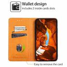 For Motorola Edge 50 Ultra Cow Texture Magnetic Leather Phone Case(Light Brown) - 2
