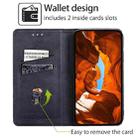 For Motorola Moto G Power 5G 2024 Cow Texture Magnetic Leather Phone Case(Black) - 2