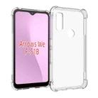 For Fujitsu Arrows WE F-51B Shockproof Non-slip Thickening TPU Phone Case(Transparent) - 1