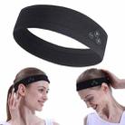 Mucro B01 Turban Style Wireless Bluetooth Headset Sports Headband(Black) - 1