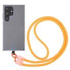 Transparent Buckle Anti-lost Strap Phone Crossbody Long Lanyard(Orange) - 1