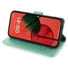 For vivo X200 Pro 5G Tree & Deer Embossed Leather Phone Case(Green) - 3