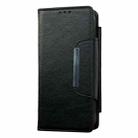 For iPhone 16 Pro Max Multifunctional Seven Cards Wallet Leather Phone Case(Black) - 2