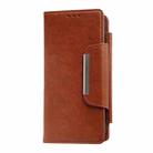 For iPhone 17 Pro Max Multifunctional 7-Cards Wallet Leather Phone Case(Brown) - 2