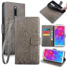 For Meizu V8 Pro Tree & Deer Embossed Leather Phone Case(Grey) - 1