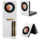 For ZTE nubia Flip / Libero Flip PU Leather PC Phone Case(White) - 1