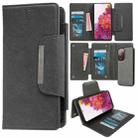 For Samsung Galaxy S20 FE Multifunctional 7-Card Wallet Leather Phone Case(Grey) - 1