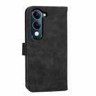 For vivo Y29s 5G / Y04 4G Dierfeng Dream Line TPU Hybrid PU Leather Phone Case(Black) - 3