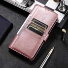 For iPhone 16 Pro Max Simple 6-Card Wallet Leather Phone Case(Rose Gold) - 2