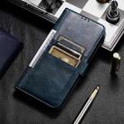 For iPhone 16 Pro Max Simple 6-Card Wallet Leather Phone Case(Navy Blue) - 2