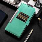 For iPhone 16 Pro Max Simple 6-Card Wallet Leather Phone Case(Green) - 2