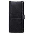 For iPhone 16e Simple 6-Card Wallet Leather Phone Case(Black) - 3