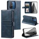 For Xiaomi Poco C55 Simple 6-Card Wallet Leather Phone Case(Navy Blue) - 1