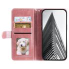 For Motorola Edge 50 Pro Simple 6-Card Wallet Leather Phone Case(Rose Gold) - 3