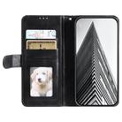 For Motorola Edge 50 Pro Simple 6-Card Wallet Leather Phone Case(Black) - 3