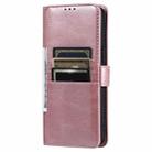 For Motorola Edge 60 Fusion Simple 6-Card Wallet Leather Phone Case(Rose Gold) - 2