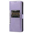 For Motorola Edge 60 Fusion Simple 6-Card Wallet Leather Phone Case(Purple) - 2