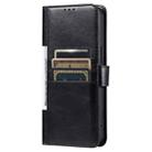 For Motorola Edge 60 Fusion Simple 6-Card Wallet Leather Phone Case(Black) - 2