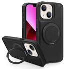 For iPhone 13 Yashi 360 Degree Rotating MagSafe Bracket Phone Case(Black) - 1