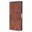 For Infinix Hot 50i 4G Skin Feel Crocodile Magnetic Clasp Leather Phone Case(Brown) - 2