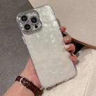 For iPhone 12 Pro Ripple Glitter PC Hybrid TPU Phone Case(Transparent) - 1